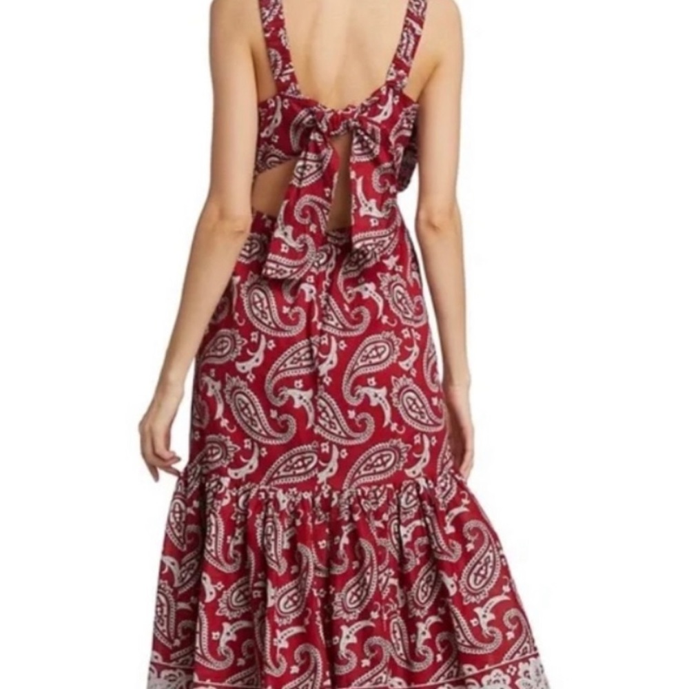 SEA New York Paisley Red Dress size 10 NEW with tags! Never worn! - Picture 2 of 4